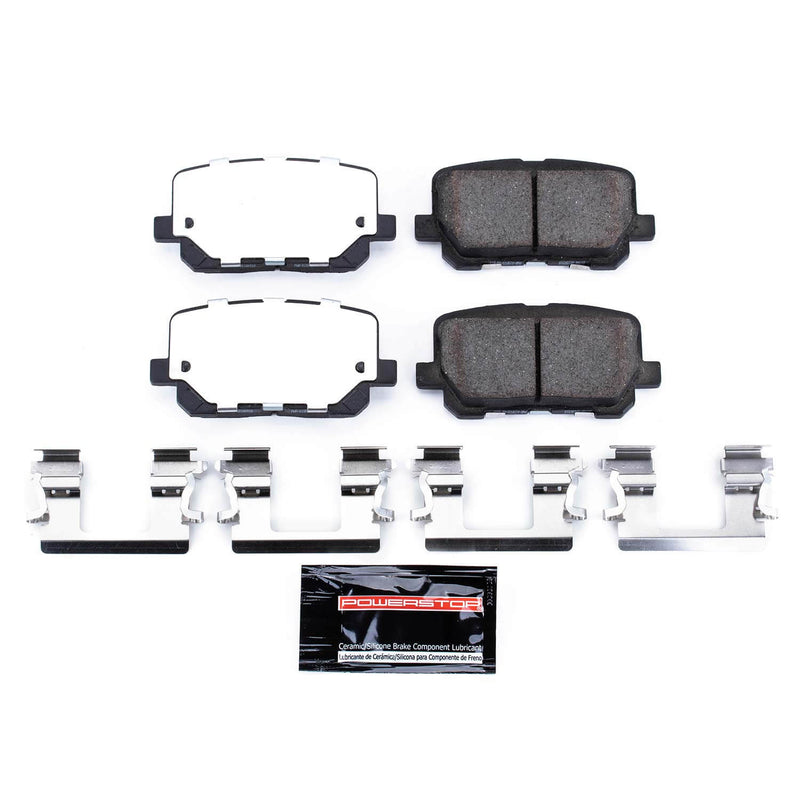 Power Stop Z26-1766 - Z26 Extreme Street Performance Carbon-Fiber/Ceramic Rear Brake Pads vehicle fitment brake part