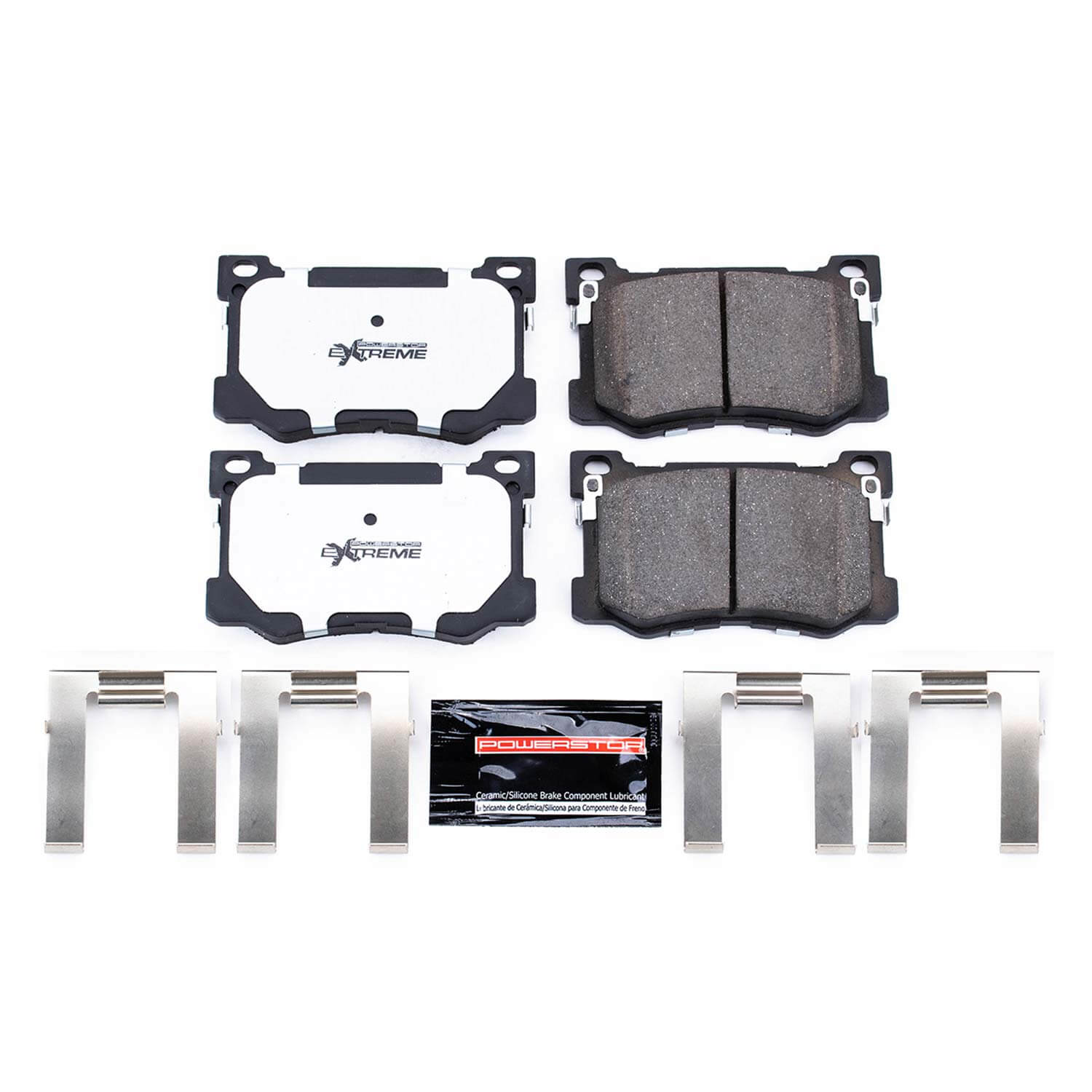 Power Stop Z26-1799 - Z26 Extreme Street Performance Carbon-Fiber/Ceramic Front Brake Pads vehicle fitment brake part