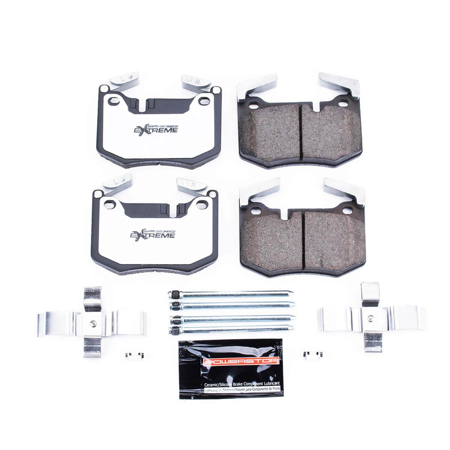 Power Stop Z26-1807 - Z26 Extreme Street Performance Carbon-Fiber/Ceramic Rear Brake Pads vehicle fitment brake part