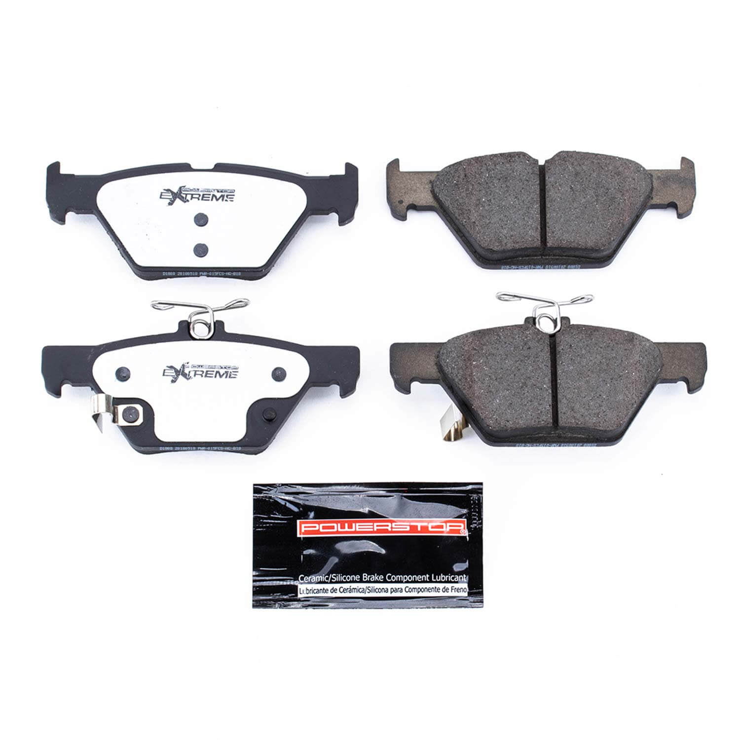 Power Stop Z26-1808 - Z26 Extreme Street Performance Carbon-Fiber/Ceramic Rear Brake Pads vehicle fitment brake part