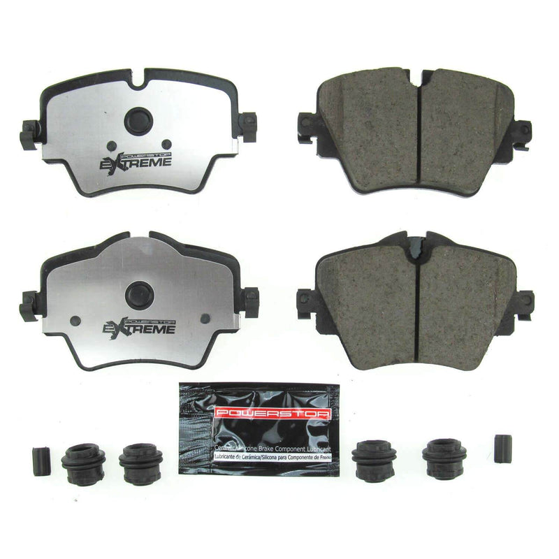 Power Stop Z26-1892 Z26 Extreme Street Performance Carbon Fiber Ceramic Front Brake Pads for 2022 BMW 228I Gran Coupe Base product image