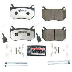 Power Stop Z26-2043 Z26 Extreme Street Performance Carbon Fiber Ceramic Rear Brake Pads for 2017-2023 Alfa Romeo Giulia Quadrifoglio product image