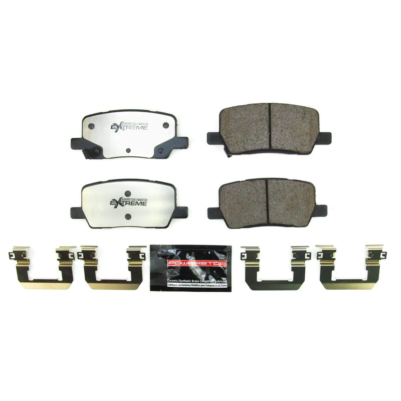 Power Stop Z26-2164 Z26 Extreme Street Performance Rear Brake Pads for 2017 Tesla Model S 60, 60D, 75, 75D, 90D, P100D product image