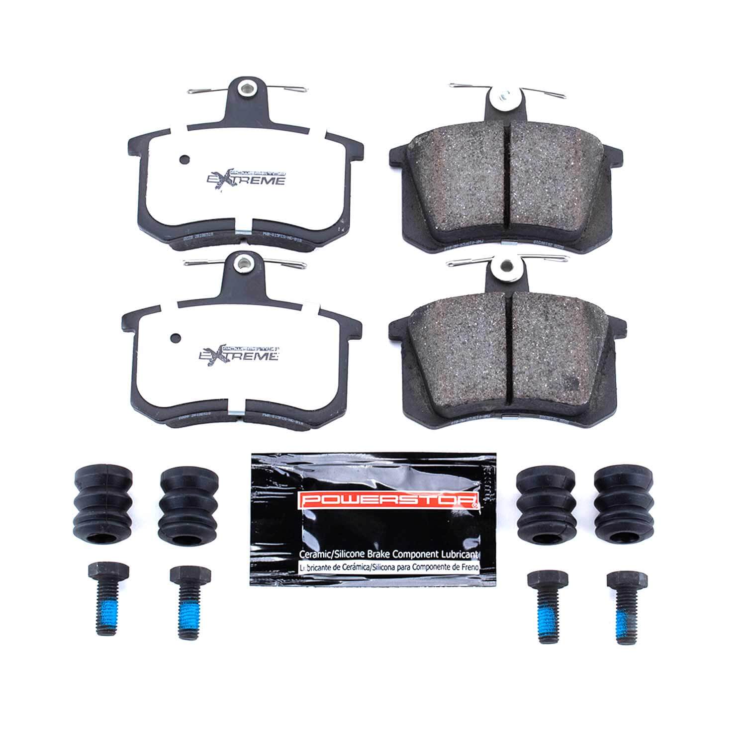 Power Stop Z26-228 - Z26 Extreme Street Performance Carbon-Fiber/Ceramic Rear Brake Pads vehicle fitment brake part
