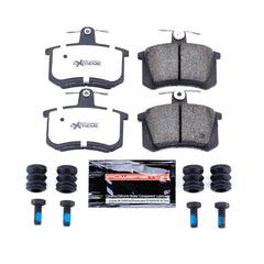 Power Stop Z26-228 - Z26 Extreme Street Performance Carbon-Fiber/Ceramic Rear Brake Pads vehicle fitment brake part