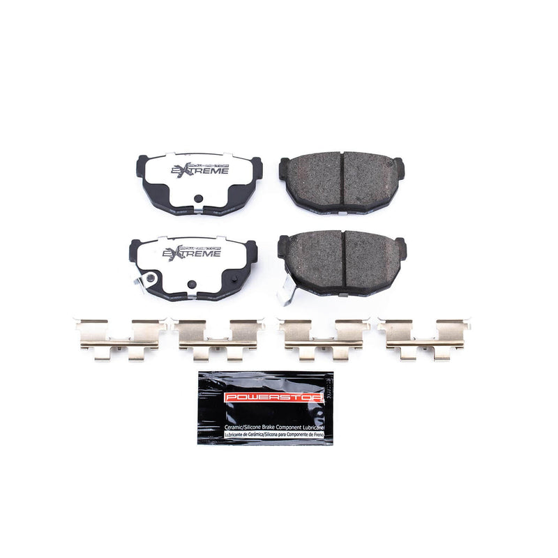 Power Stop Z26-230 - Z26 Extreme Street Performance Carbon-Fiber/Ceramic Rear Brake Pads vehicle fitment brake part