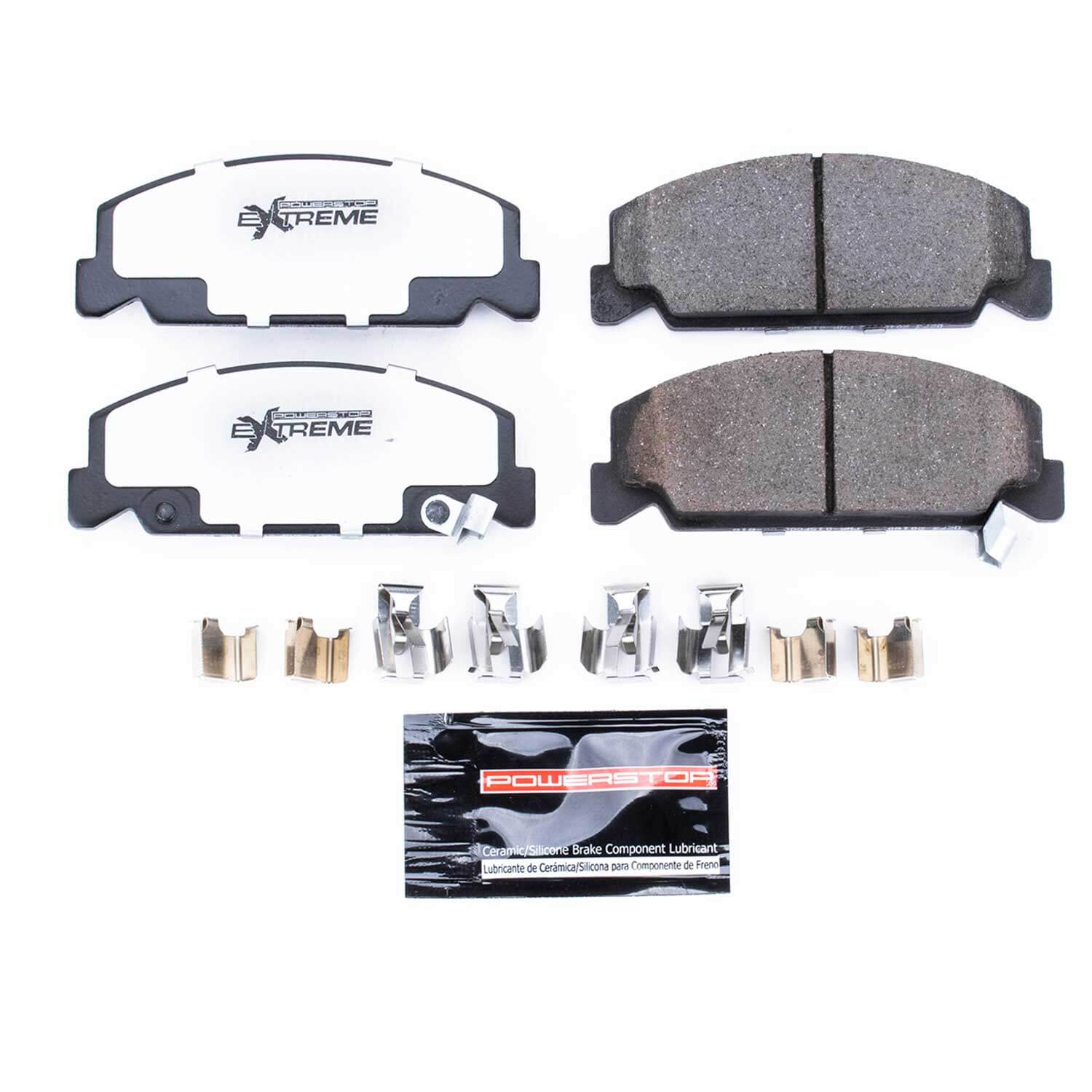 Power Stop Z26-273 - Z26 Extreme Performance Carbon-Ceramic Brake Pads (Front) vehicle fitment brake part
