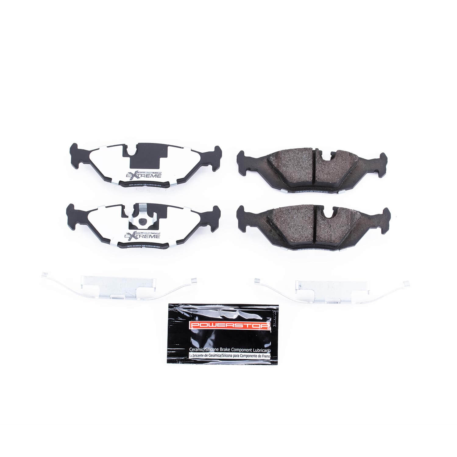 Power Stop Z26-279 - Z26 Extreme Street Performance Carbon-Fiber/Ceramic Rear Brake Pads vehicle fitment brake part