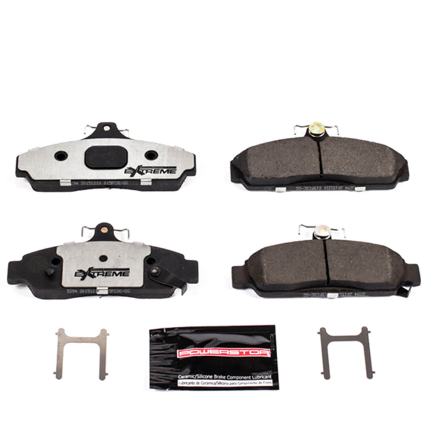 Power Stop Z26-294 - Z26 Extreme Performance Carbon-Ceramic Brake Pads (Front) vehicle fitment brake part