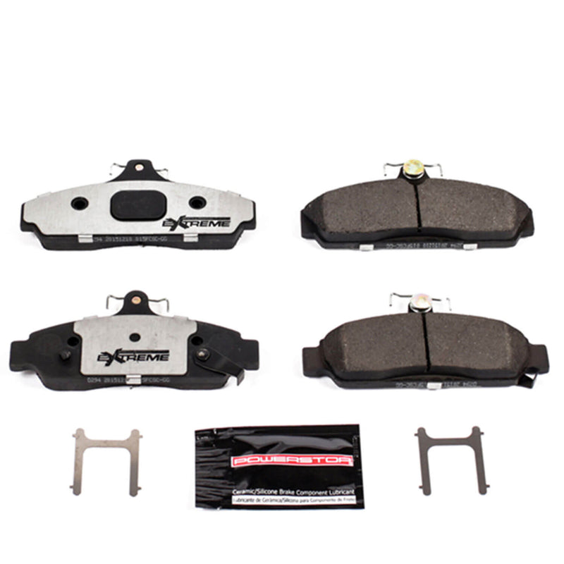 Power Stop Z26-294 - Z26 Extreme Performance Carbon-Ceramic Brake Pads (Front) vehicle fitment brake part