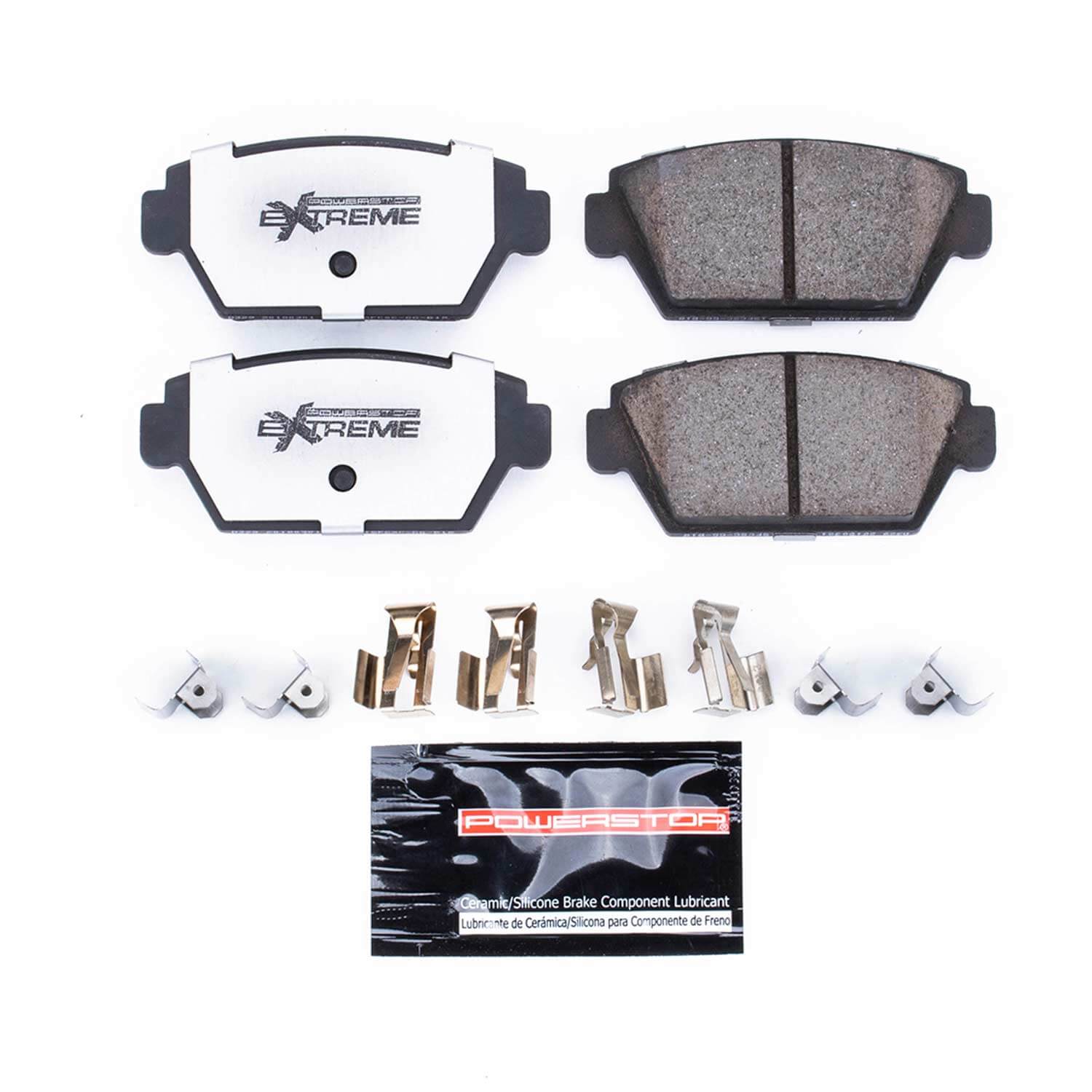 Power Stop Z26-329 - Z26 Extreme Performance Carbon-Ceramic Brake Pads (Rear) vehicle fitment brake part