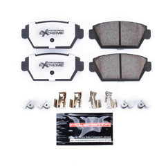 Power Stop Z26-329 - Z26 Extreme Performance Carbon-Ceramic Brake Pads (Rear) vehicle fitment brake part