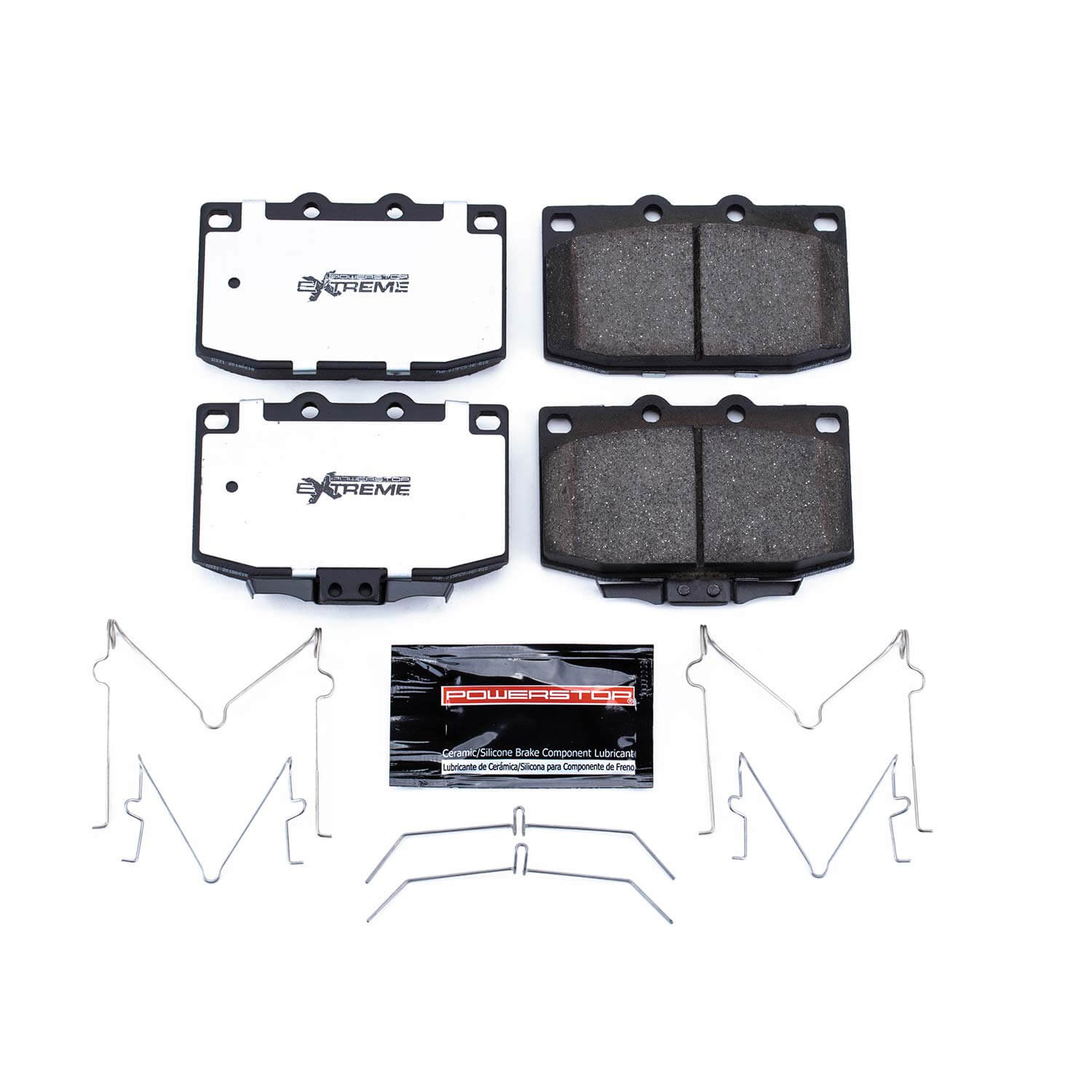 Power Stop Z26-331 - Z26 Extreme Street Performance Carbon-Fiber/Ceramic Front Brake Pads vehicle fitment brake part