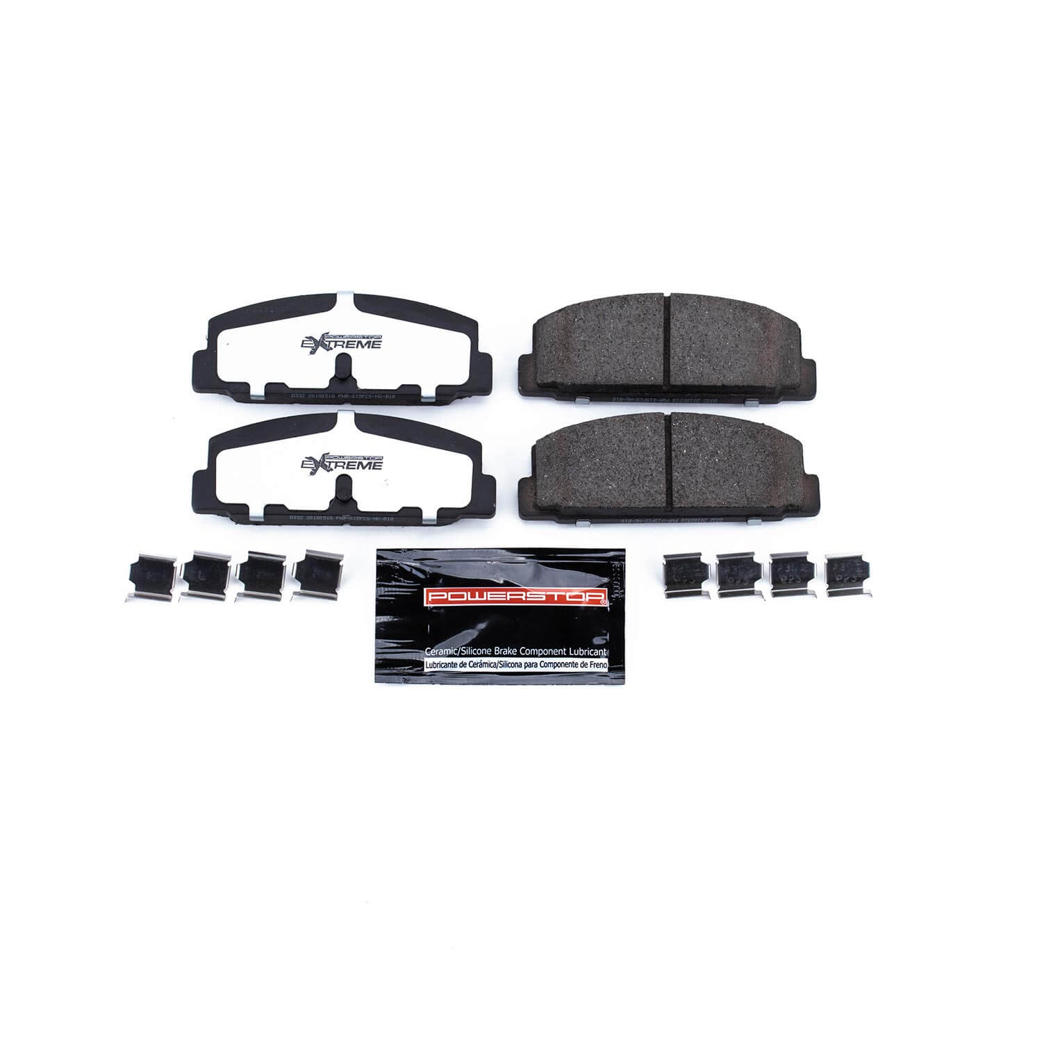 Power Stop Z26-332 - Z26 Extreme Street Performance Carbon-Fiber/Ceramic Rear Brake Pads vehicle fitment brake part