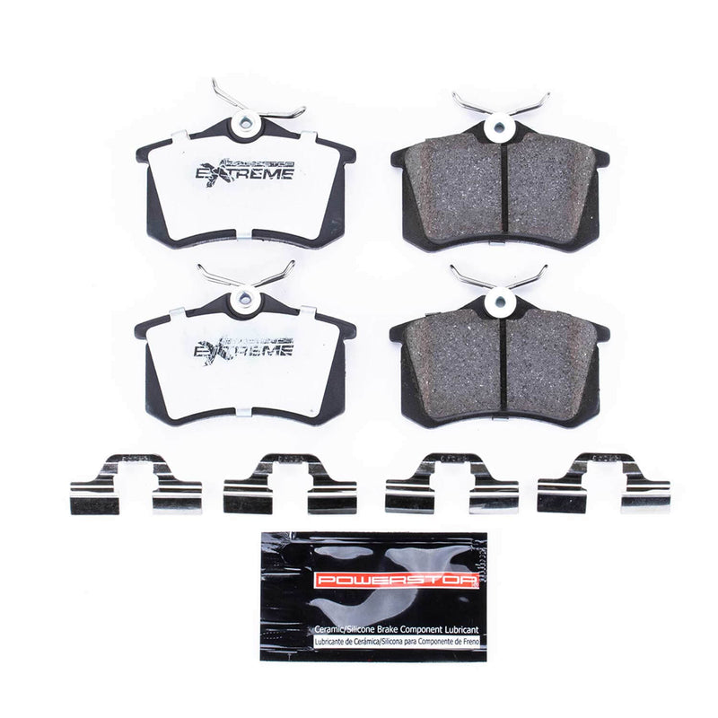 Power Stop Z26-340 - Z26 Extreme Performance Carbon-Ceramic Brake Pads (Rear) vehicle fitment brake part