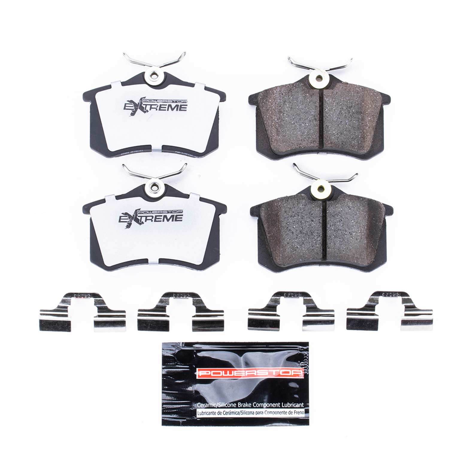 Power Stop Z26-340A - Z26 Extreme Performance Carbon-Ceramic Brake Pads (Rear) vehicle fitment brake part