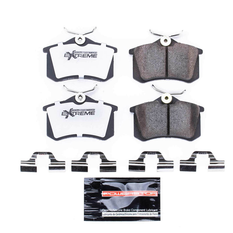 Power Stop Z26-340A - Z26 Extreme Performance Carbon-Ceramic Brake Pads (Rear) vehicle fitment brake part