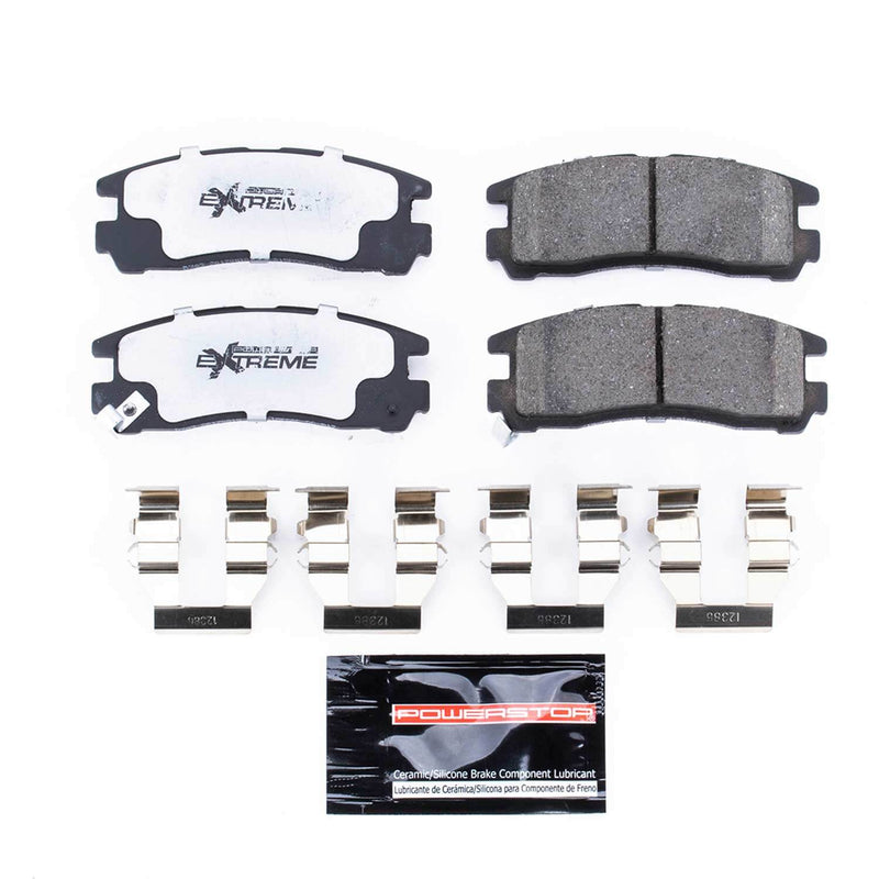 Power Stop Z26-383 - Z26 Extreme Performance Carbon-Ceramic Brake Pads (Rear) vehicle fitment brake part