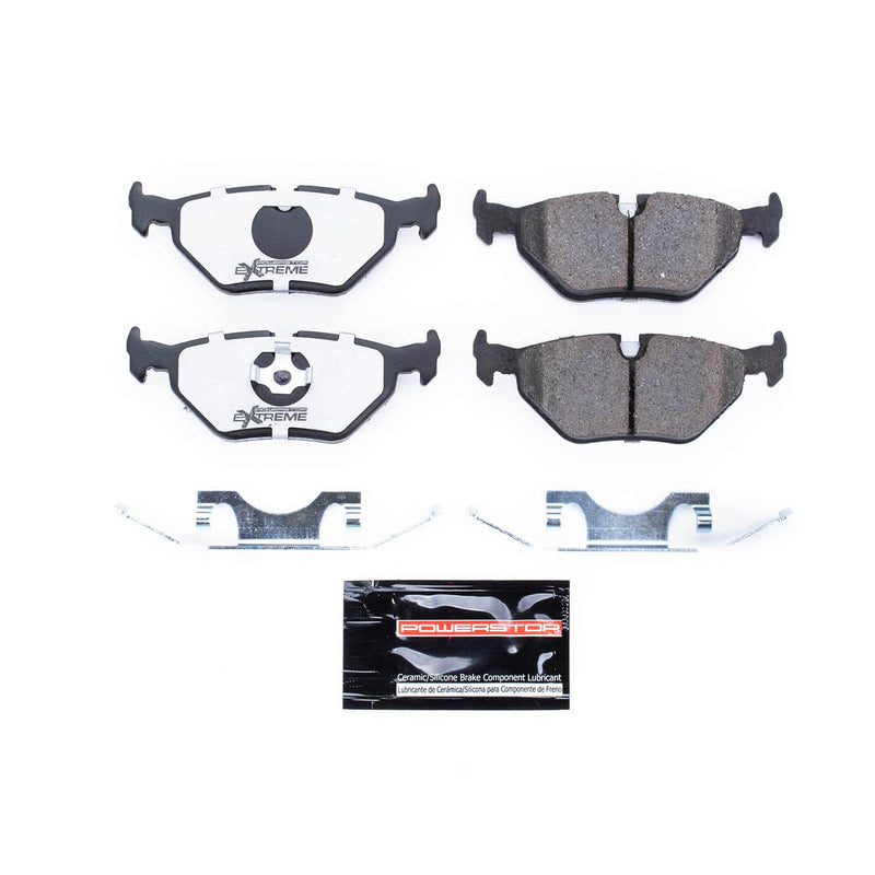 Power Stop Z26-396 - Z26 Extreme Performance Carbon-Ceramic Brake Pads (Rear) vehicle fitment brake part