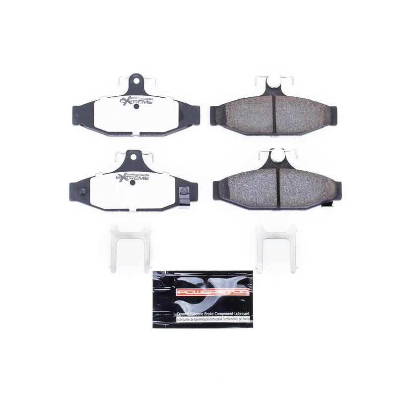 Power Stop Z26-413 - Z26 Extreme Performance Carbon-Ceramic Brake Pads (Rear) vehicle fitment brake part