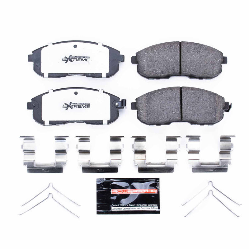 Power Stop Z26-430 - Z26 Extreme Performance Carbon-Ceramic Brake Pads (Front) vehicle fitment brake part