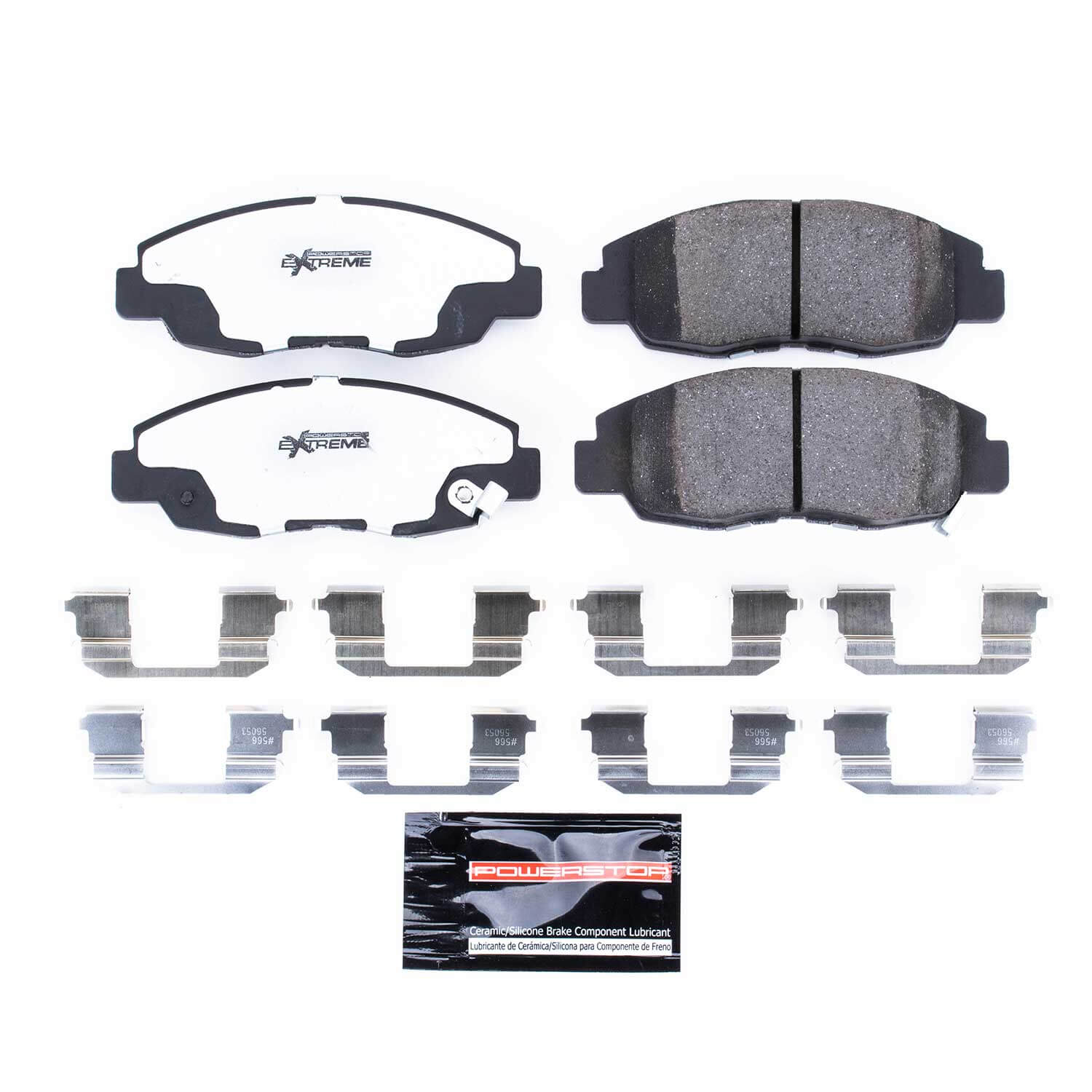 Power Stop Z26-465 - Z26 Extreme Performance Carbon-Ceramic Brake Pads (Front) vehicle fitment brake part