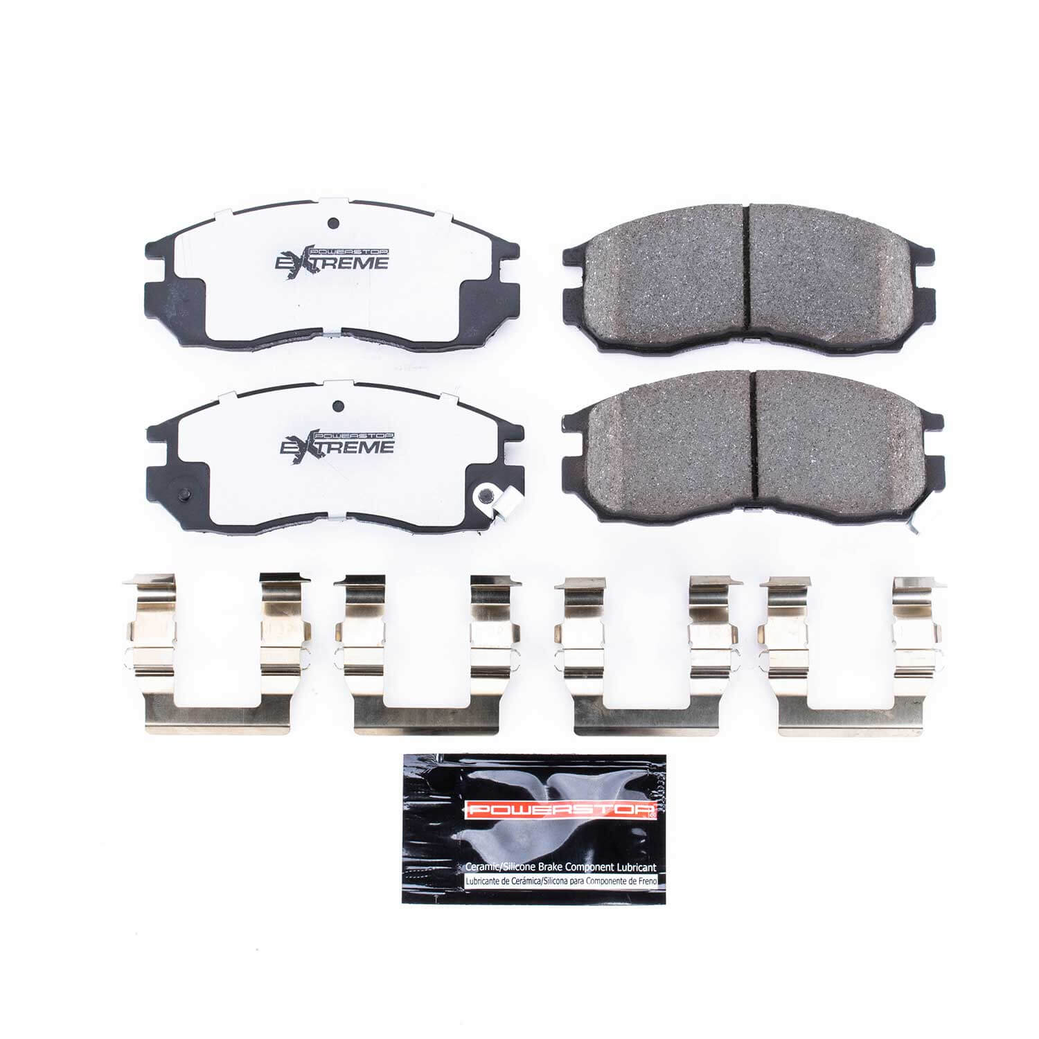 Power Stop Z26-484 - Z26 Extreme Performance Carbon-Ceramic Brake Pads (Front) vehicle fitment brake part