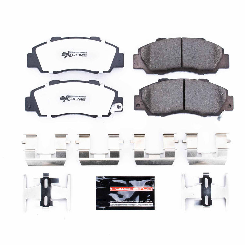 Power Stop Z26-503 - Z26 Extreme Performance Carbon-Ceramic Brake Pads (Front) vehicle fitment brake part