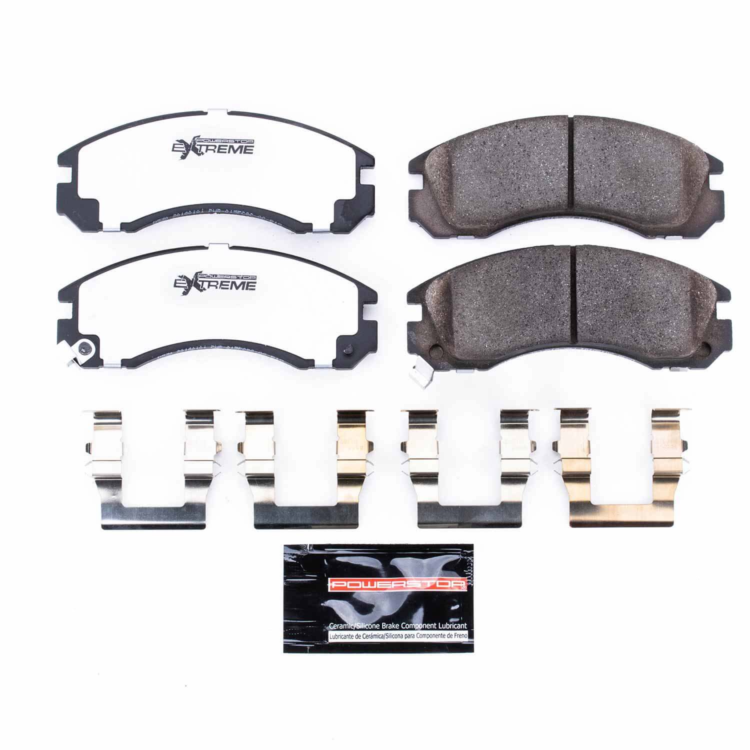 Power Stop Z26-530 - Z26 Extreme Performance Carbon-Ceramic Brake Pads (Front) vehicle fitment brake part