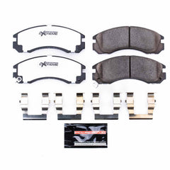 Power Stop Z26-530 - Z26 Extreme Performance Carbon-Ceramic Brake Pads (Front) vehicle fitment brake part