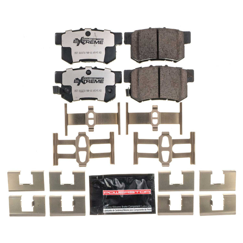 Power Stop Z26-537 - Z26 Extreme Performance Carbon-Ceramic Brake Pads (Rear) vehicle fitment brake part