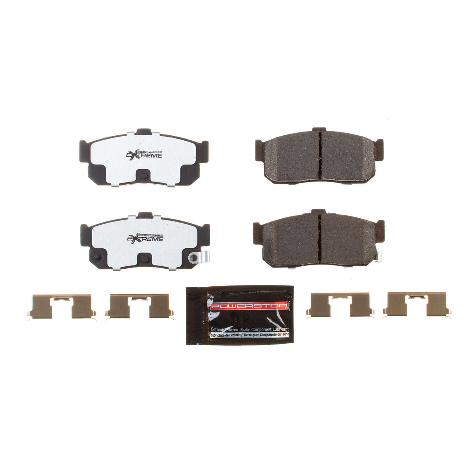Power Stop Z26-540 - Z26 Extreme Performance Carbon-Ceramic Brake Pads (Rear) vehicle fitment brake part