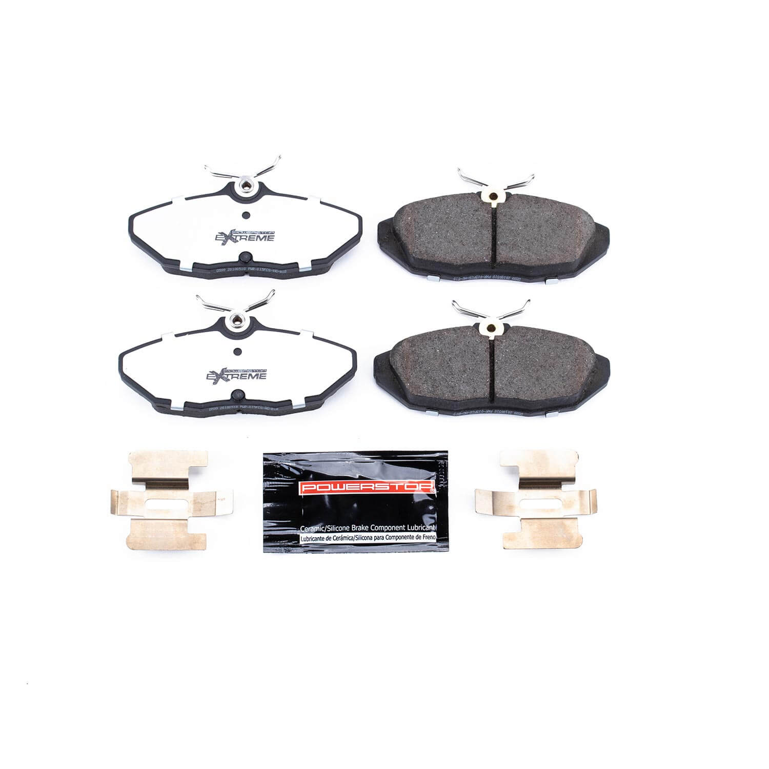 Power Stop Z26-599 - Z26 Extreme Street Performance Carbon-Fiber/Ceramic Rear Brake Pads vehicle fitment brake part