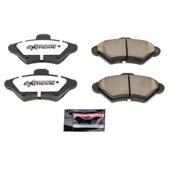 Power Stop Z26-600 - Z26 Extreme Performance Carbon-Ceramic Brake Pads (Front) vehicle fitment brake part