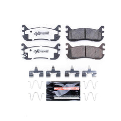 Power Stop Z26-636 - Z26 Extreme Performance Carbon-Ceramic Brake Pads (Rear) vehicle fitment brake part