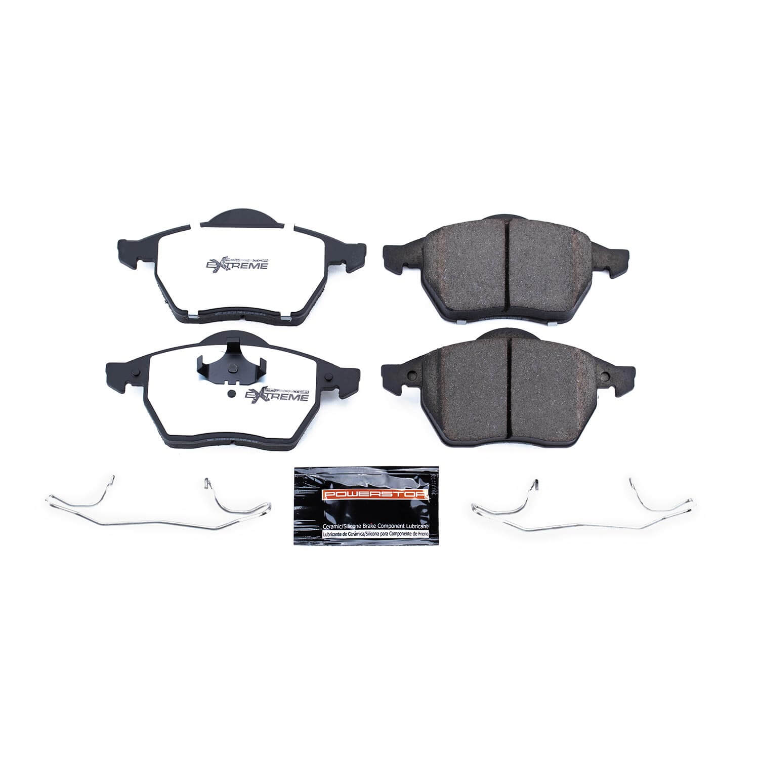 Power Stop Z26-687 - Z26 Extreme Street Performance Carbon-Fiber/Ceramic Front Brake Pads vehicle fitment brake part