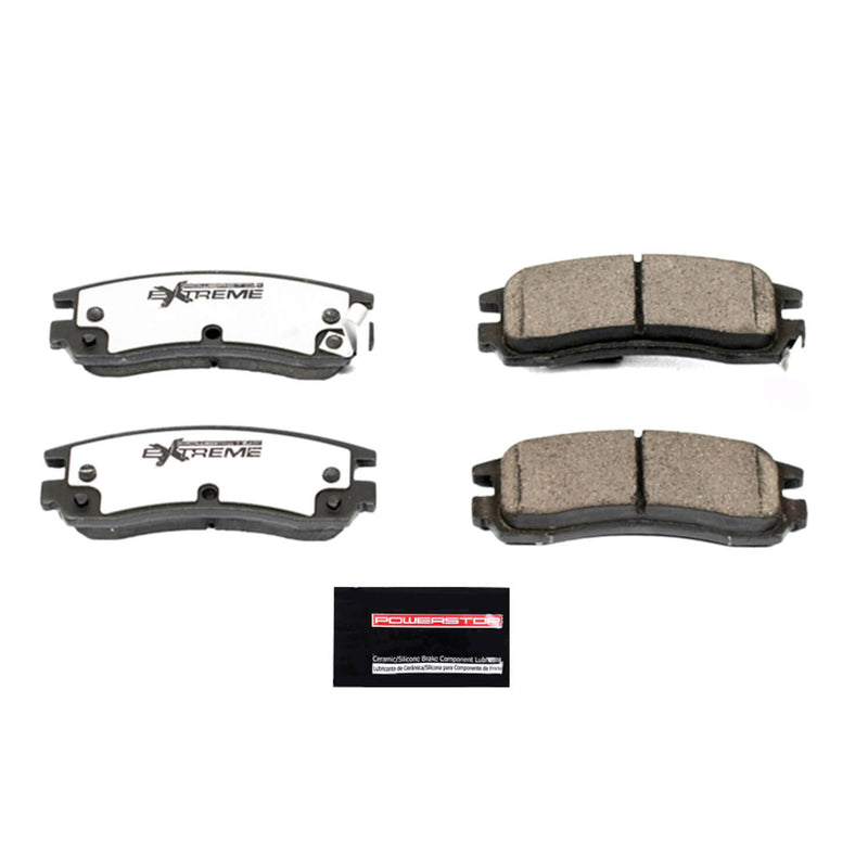 Power Stop Z26-698 - Z26 Extreme Performance Carbon-Ceramic Brake Pads (Rear) vehicle fitment brake part