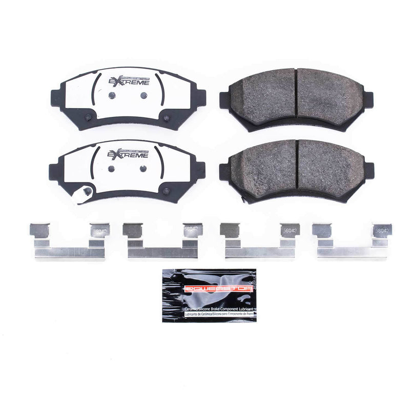 Power Stop Z26-699 - Z26 Extreme Performance Carbon-Ceramic Brake Pads (Front) vehicle fitment brake part