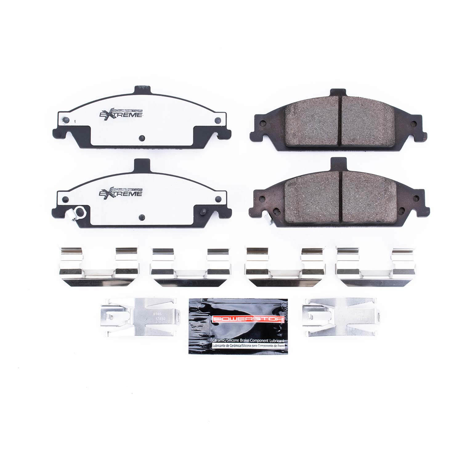 Power Stop Z26-727 - Z26 Extreme Performance Carbon-Ceramic Brake Pads (Front) vehicle fitment brake part