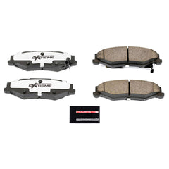 Power Stop Z26-732 - Z26 Extreme Performance Carbon-Ceramic Brake Pads (Rear) - For Use With Ceramic Brakes vehicle fitment brake part