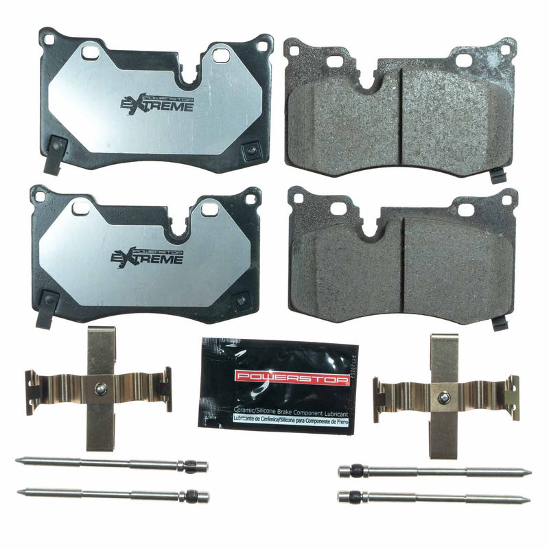 Power Stop Z26-8008 Z26 Extreme Street Performance Carbon Fiber Ceramic Rear Brake Pads for 2020-2022 Chevrolet Corvette Stingray product image
