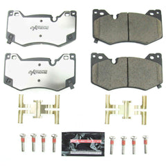 Power Stop Z26-8009 Z26 Extreme Street Performance Carbon Fiber Ceramic Front Break Pads for 2020 Cadillac CT4 Sport, V product image