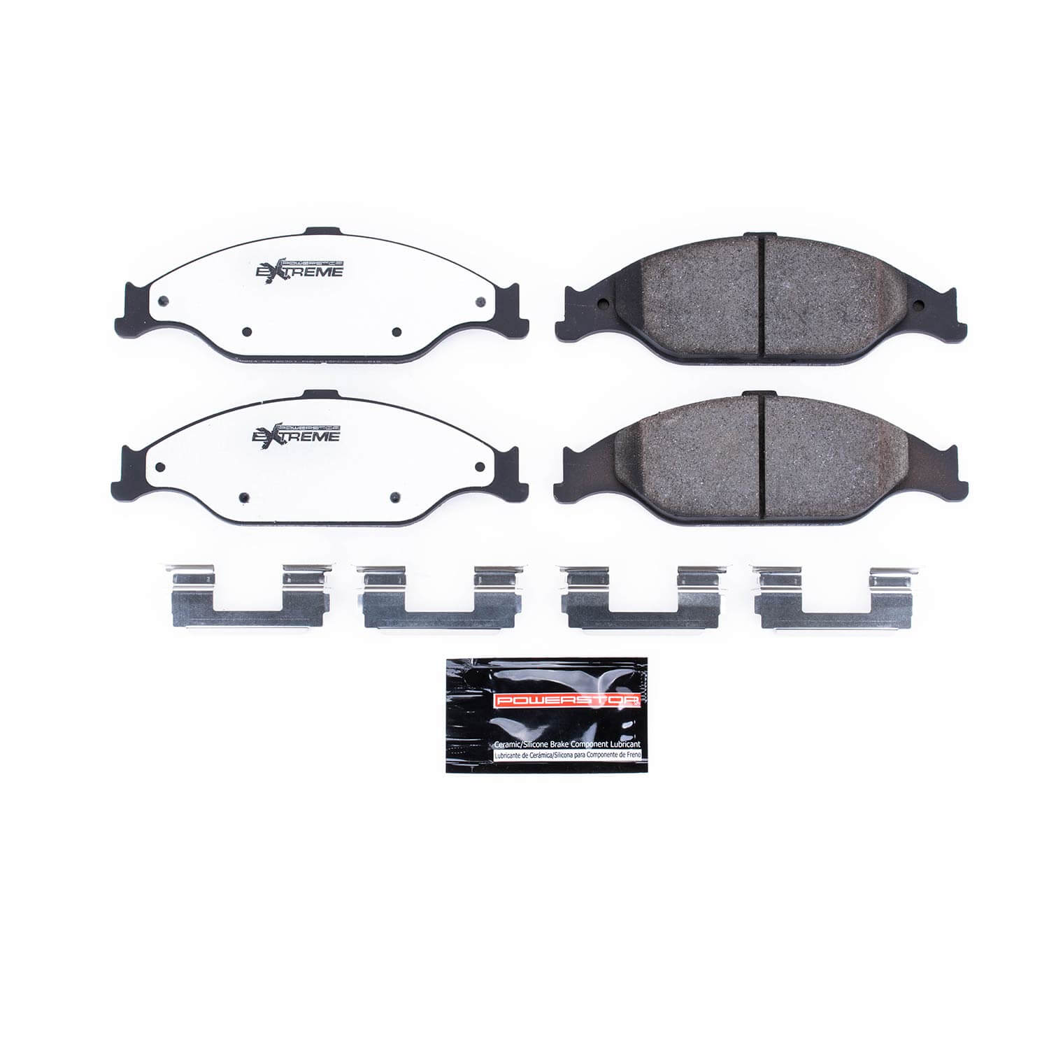 Power Stop Z26-804 - Z26 Extreme Performance Carbon-Ceramic Brake Pads (Front) vehicle fitment brake part