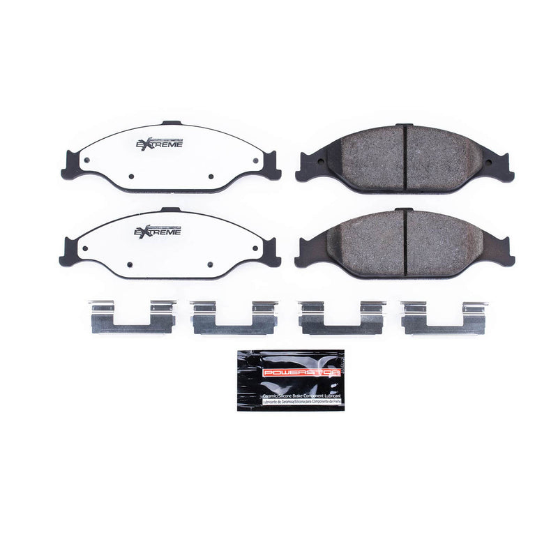 Power Stop Z26-804 - Z26 Extreme Performance Carbon-Ceramic Brake Pads (Front) vehicle fitment brake part