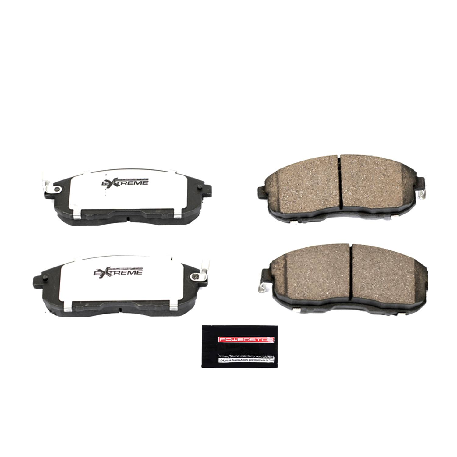 Power Stop Z26-815 - Z26 Extreme Performance Carbon-Ceramic Brake Pads (Front) vehicle fitment brake part
