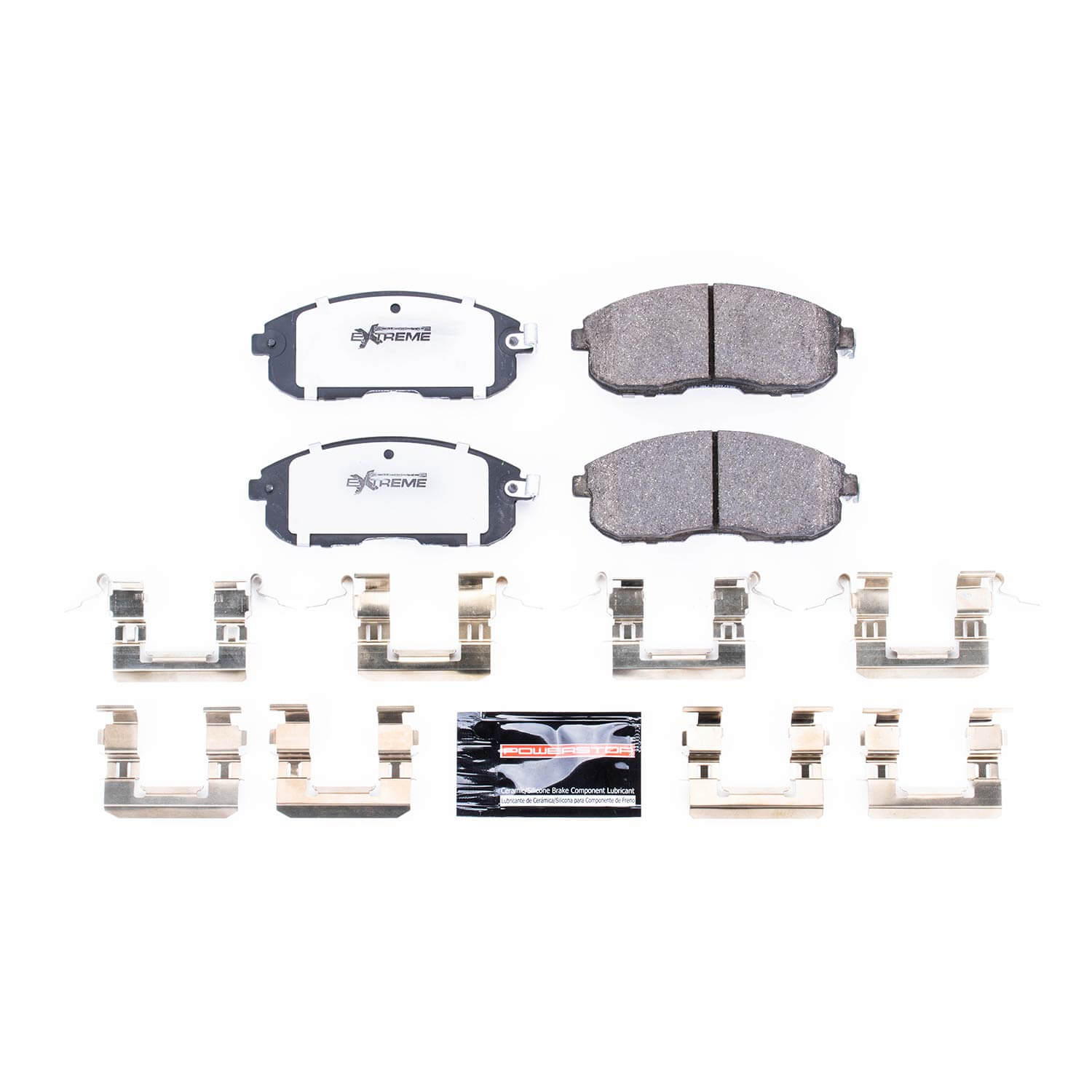 Power Stop Z26-815A - Z26 Extreme Performance Carbon-Ceramic Brake Pads (Front) vehicle fitment brake part