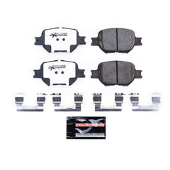 Power Stop Z26-817 - Z26 Extreme Performance Carbon-Ceramic Brake Pads (Front) vehicle fitment brake part