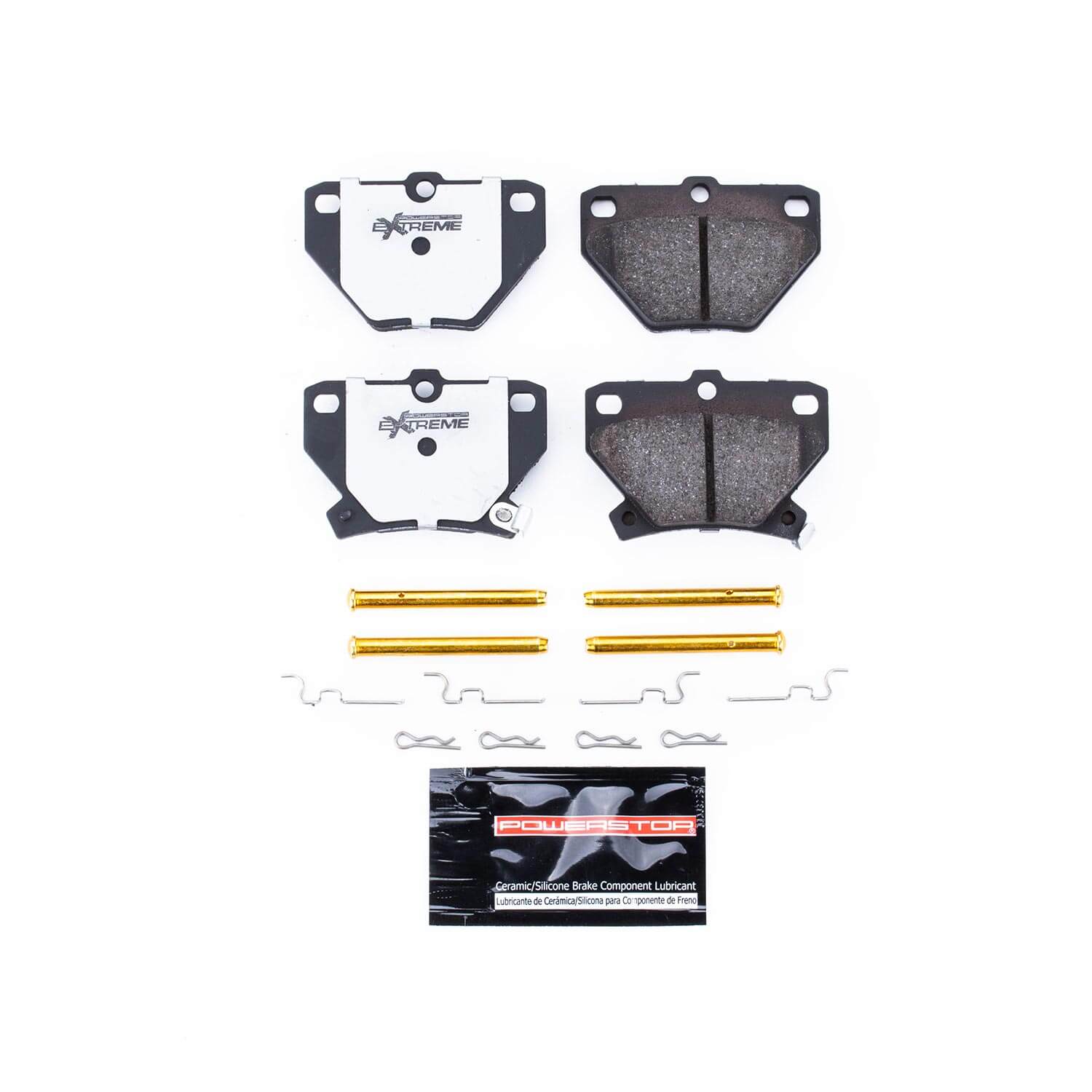 Power Stop Z26-823 - Z26 Extreme Performance Carbon-Ceramic Brake Pads (Rear) vehicle fitment brake part