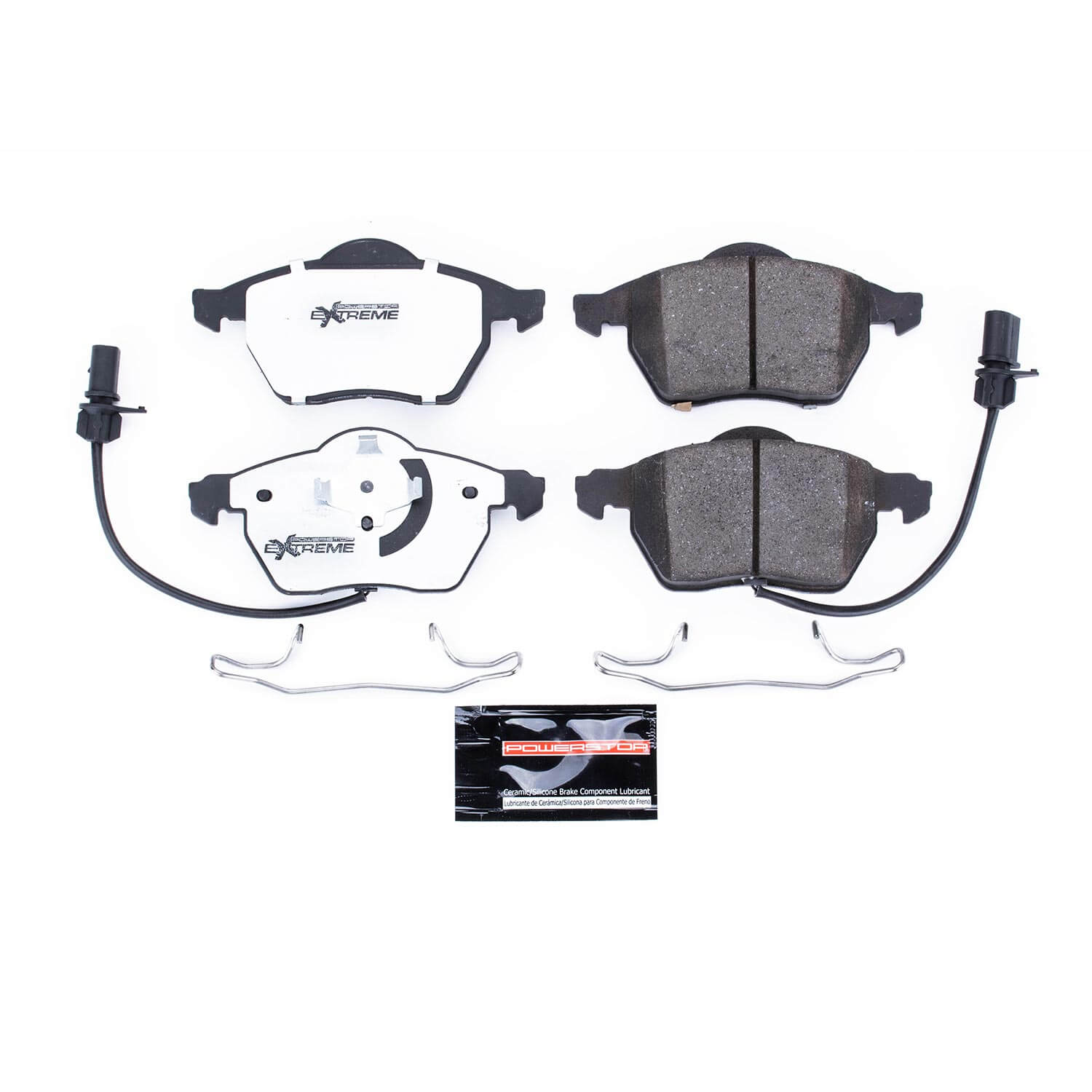 Power Stop Z26-840 - Z26 Extreme Performance Carbon-Ceramic Brake Pads (Front) vehicle fitment brake part