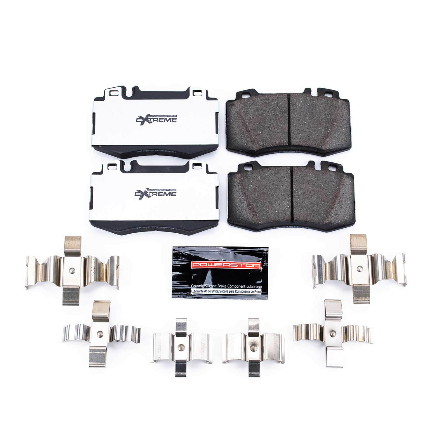 Power Stop Z26-847 - Z26 Extreme Street Performance Carbon-Fiber/Ceramic Front Brake Pads vehicle fitment brake part